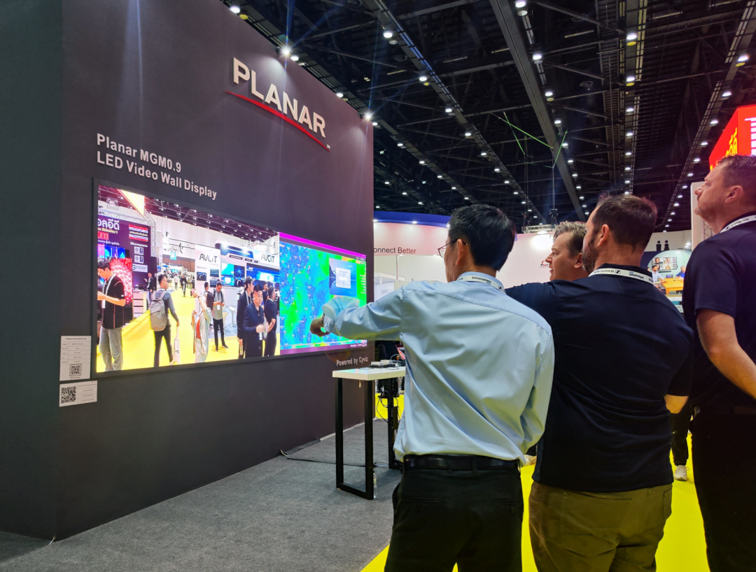 InfoComm Asia | 米蘭Planar全球首發第四代Micro LED智能一體機
