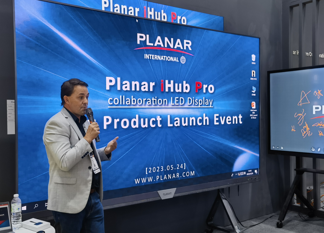 InfoComm Asia | 米蘭Planar全球首發第四代Micro LED智能一體機