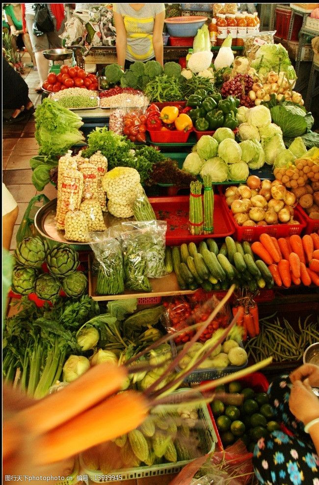 熱帶水果蔬菜圖片素材