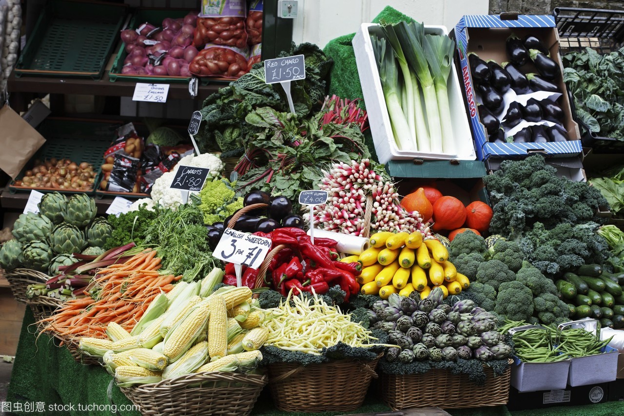 菜市場里的蔬菜攤與農副產品收購 城鄉經濟的毛細血管
